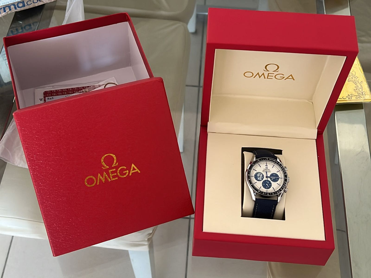 Relógio Omega Speedmaster Snoop Anniversary Edition com Caixa de Colecionador