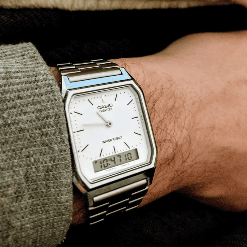Relógio Casio Vintage Square