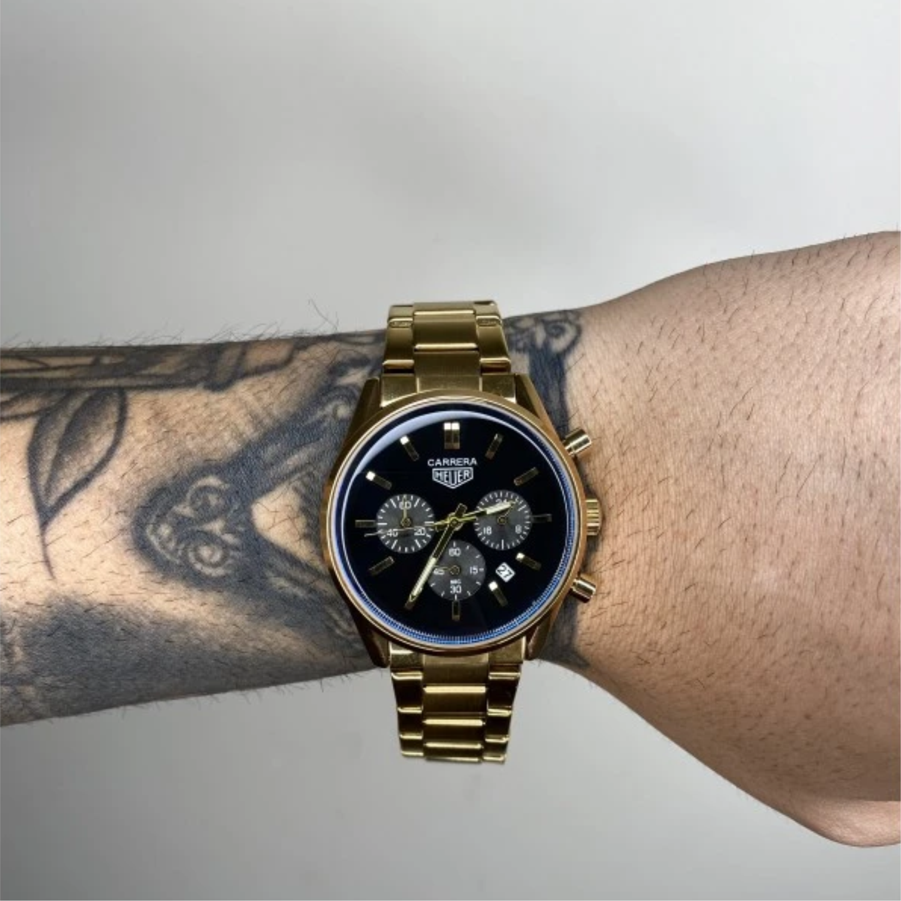 Tag Heuer Carrera Dark Gold