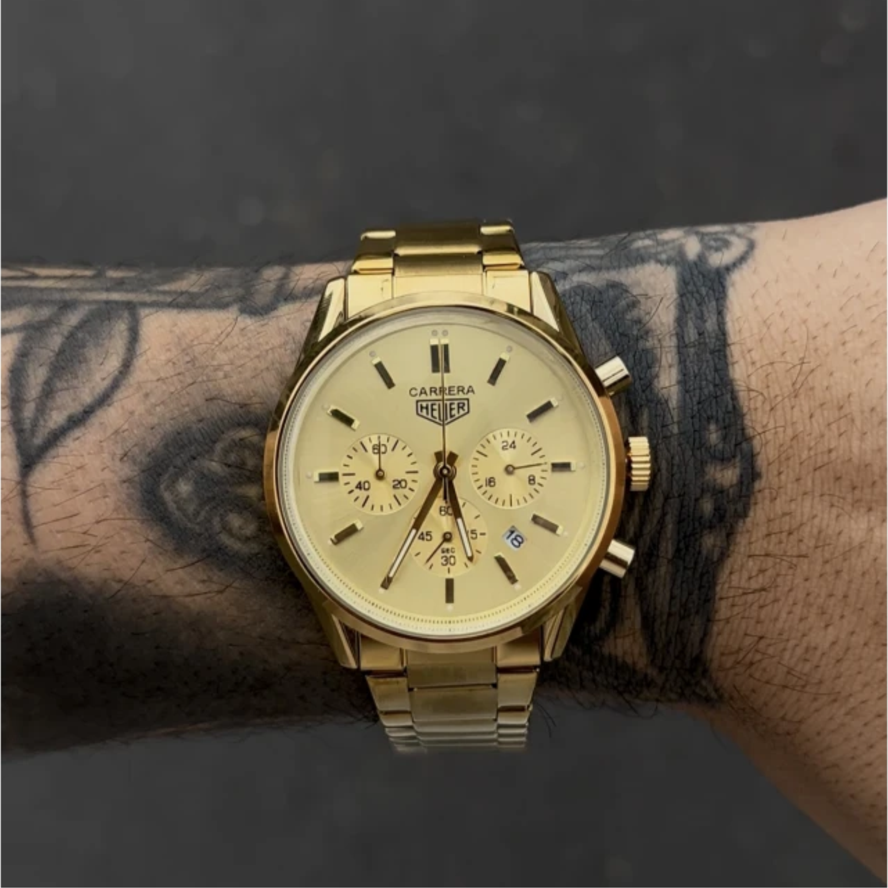 Tag Heuer Carrera Gold