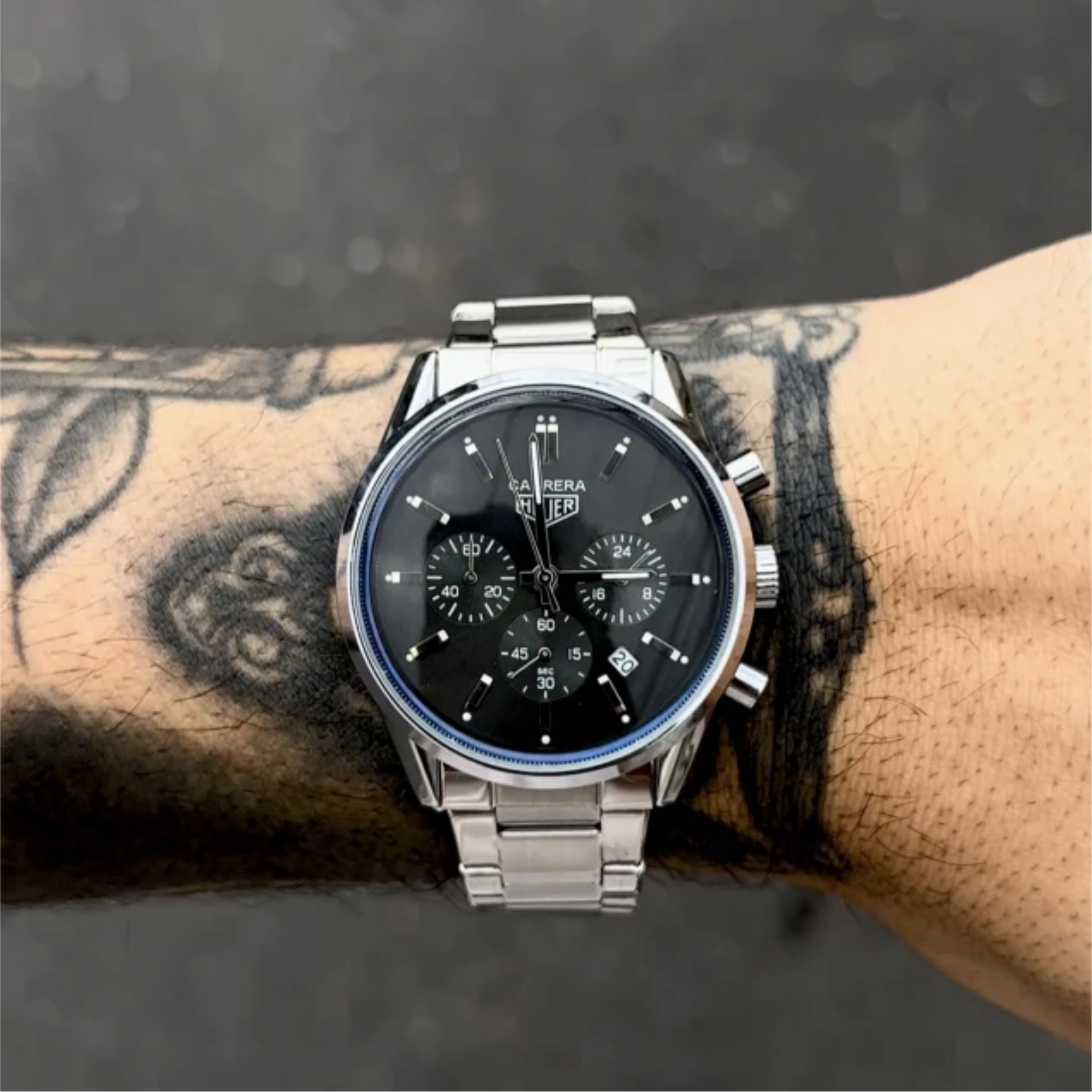 Tag Heuer Carrera Silver