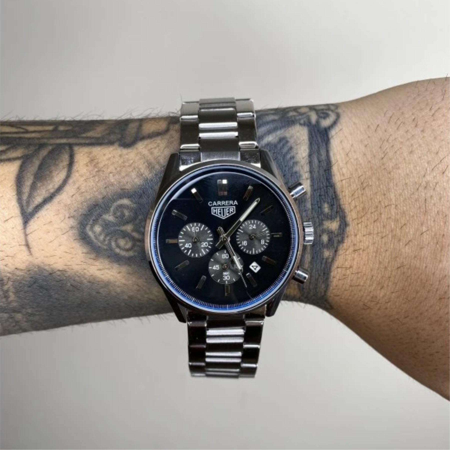 Tag Heuer Carrera Silver