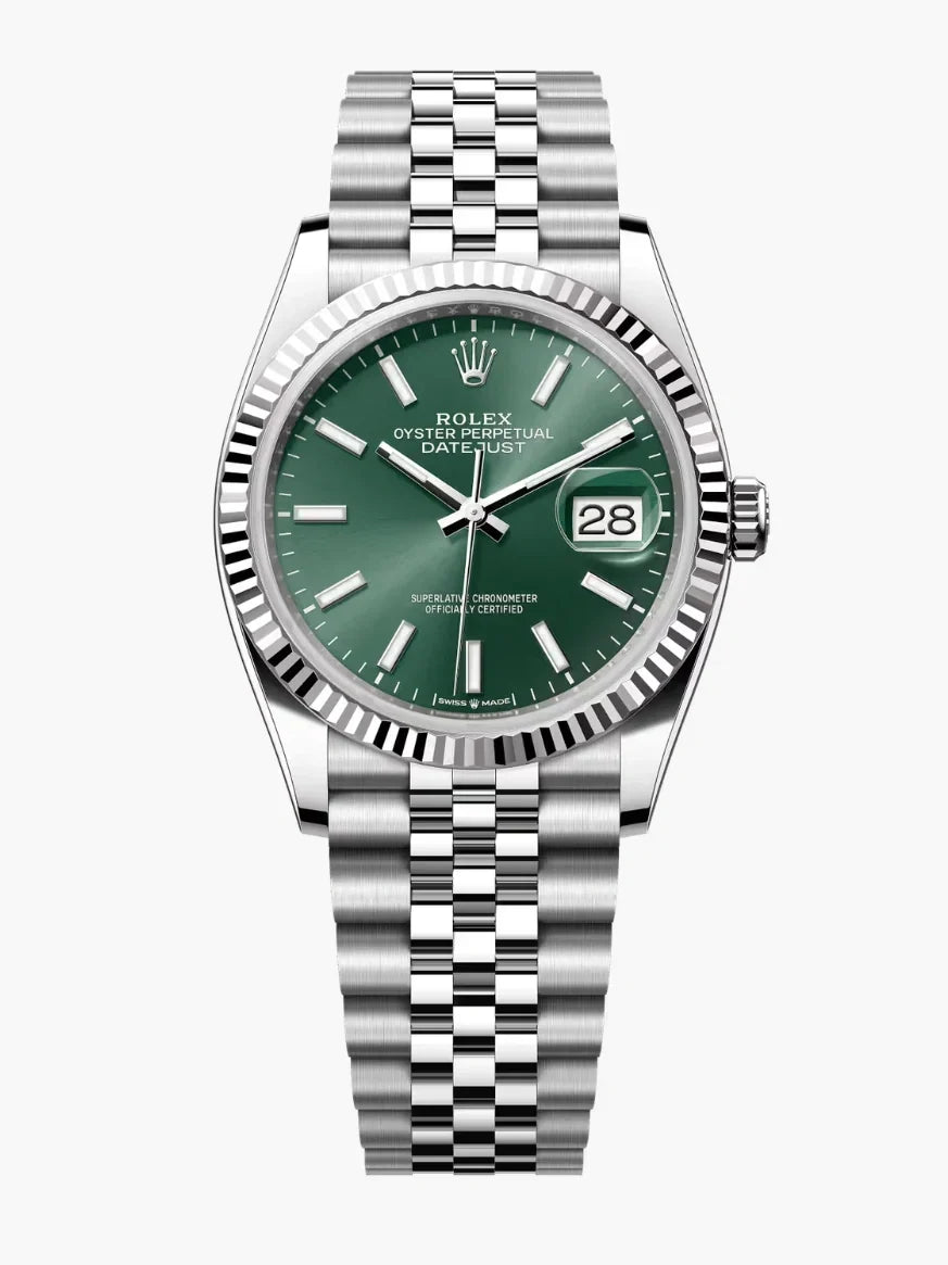 Rolex Datejust Mint Green