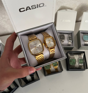 Kit Casal Relógios Casio Vintage
