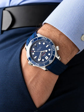 Omega Seamaster Diver 300M Blue Rubber