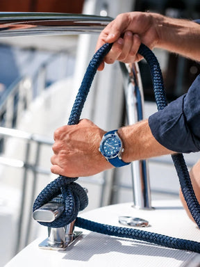 Omega Seamaster Diver 300M Blue Rubber