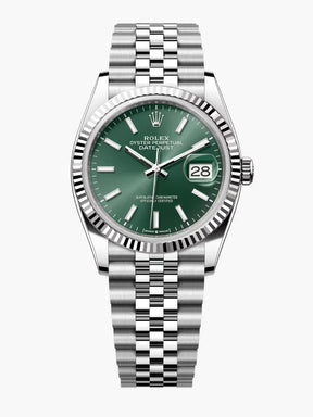 Rolex Datejust Mint Green