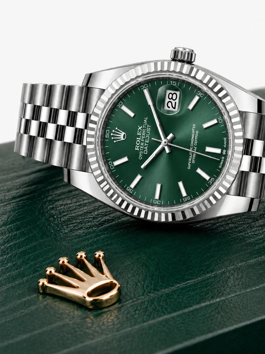 Rolex Datejust Mint Green